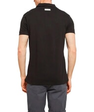 BIKKEMBERGS ICONIC Koszulka polo bawełniana, kr&oacute;tki rękaw czarny - Polo męskie - 2