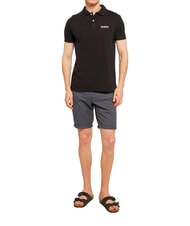 BIKKEMBERGS ICONIC Koszulka polo bawełniana, kr&oacute;tki rękaw czarny - Polo męskie - 4