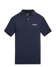 BIKKEMBERGS ICONIC Koszulka polo bawełniana, kr&oacute;tki rękaw marynarka wojenna - Polo męskie - 5