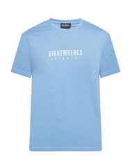 BIKKEMBERGS ICONIC Koszulka bawełniana, kr&oacute;tki rękaw lazur - Koszulki męskie - 5