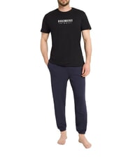BIKKEMBERGS ICONIC Koszulka bawełniana, kr&oacute;tki rękaw czarny - Koszulki męskie - 3
