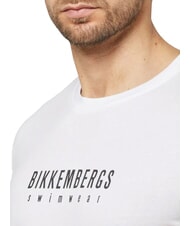 BIKKEMBERGS ICONIC Koszulka bawełniana, kr&oacute;tki rękaw biały - Koszulki męskie - 3