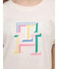 TOMMY HILFIGER KIDS BIMBA Koszulka bawełniana wrzos kaliko - Koszulka dziecięca - 2