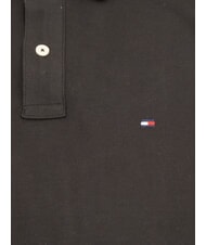 TOMMY HILFIGER TH Koszulka polo z kr&oacute;tkim rękawem z bawełny pique ck czarny - Polo męskie - 2