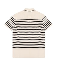 TOMMY HILFIGER TH Koszulka polo z kr&oacute;tkim rękawem z bawełny pique kapitan nieba - Polo męskie - 3