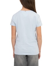 TOMMY HILFIGER KIDS BIMBA Koszulka z kr&oacute;tkim rękawem przewiewny niebieski - Koszulka dziecięca - 3