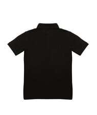 TOMMY HILFIGER TH Koszulka polo z kr&oacute;tkim rękawem z bawełny pique ck czarny - Polo męskie - 3