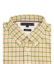 TOMMY HILFIGER TH Koszula w kratę antracytowy niebieski /miętowa esencja /wielokolorowy - Koszule męskie - 3