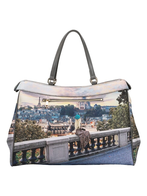 YESBAG Torba na ramię XL Paryż/serce - Torby damskie