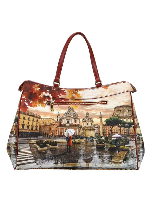 YESBAG Torba na ramię XL Rzym pada deszcz - Torby damskie