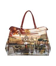 YNOT YESBAG Torba na ramię XL Rzym pada deszcz - Torby damskie - 3