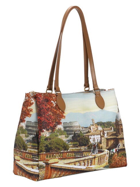 YESBAG Torba na ramię M Krajobraz Rzymu - Torby damskie