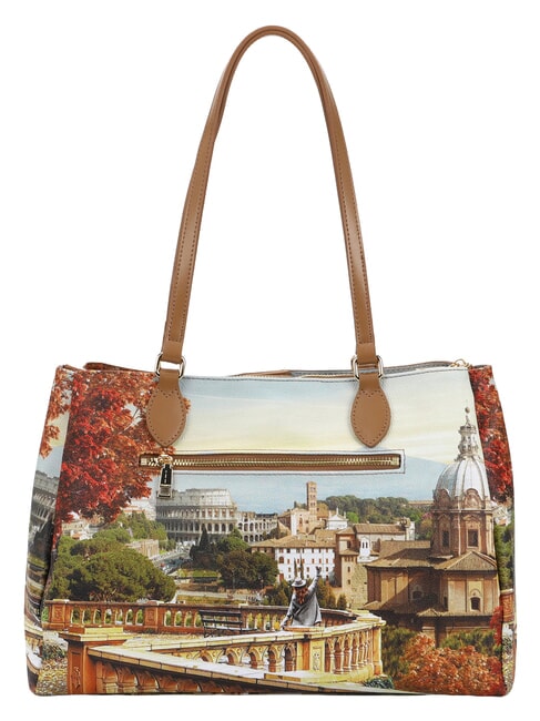 YESBAG Torba na ramię M Krajobraz Rzymu - Torby damskie
