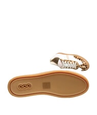 SERAFINI COURT Sk&oacute;rzane trampki biały lampart mleczny - Buty damskie - 5
