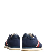 SERAFINI ROME Sk&oacute;rzane trampki niebieski francja czerwony - Buty męskie - 4