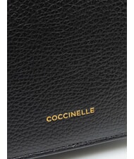 COCCINELLE DEW Torba na ramię, sk&oacute;ra Czarny - Torby damskie - 6