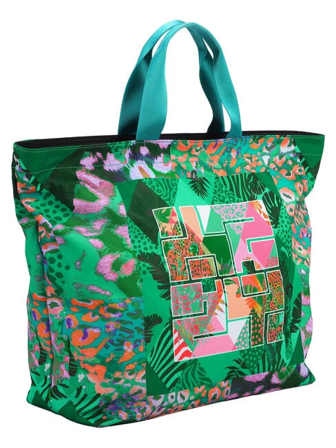 COLORS BAY Torba na zakupy XL, torba na ramię dżungla - Torby damskie