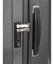 SAMSONITE Trolley Linia LITE-CUBE, duży rozmiar, ultralekki ZAĆMIENIE SZARE - W&oacute;zki twarde - 4