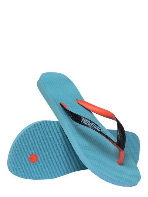 TOP MIX Klapki niebieski - Buty uniseks
