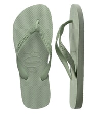 HAVAIANAS TOP SENSES Klapki dym zielony - Buty damskie - 5