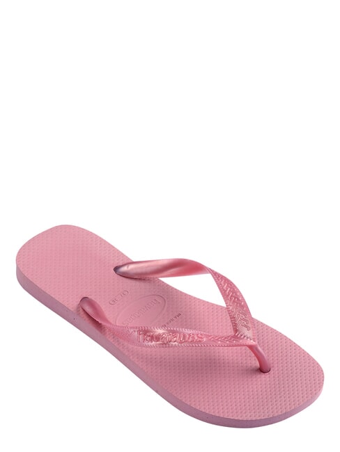 TOP SENSES Klapki r&oacute;że szyfonowe - Buty damskie