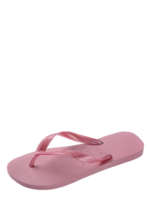 TOP SENSES Klapki r&oacute;że szyfonowe - Buty damskie