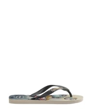 HAVAIANAS TOP HARRY POTTER Klapki beżowo-szara stal - Buty uniseks - 2