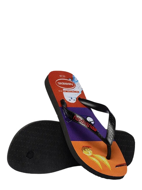 TOP HARRY POTTER Klapki czarny czarny - Buty uniseks