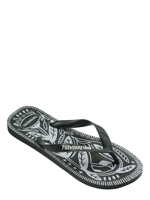 TOP JARDIM NOTURNO Klapki oliwkowo-zielony - Buty uniseks