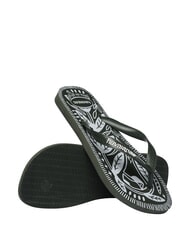 HAVAIANAS TOP JARDIM NOTURNO Klapki oliwkowo-zielony - Buty uniseks - 4
