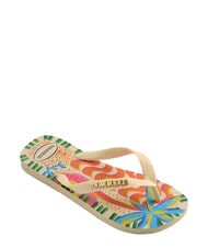 HAVAIANAS TOP BOSSA Klapki krem maślany - Buty uniseks - 4