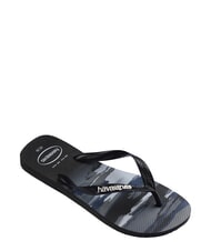 HAVAIANAS TOP CAMU Klapki CZARNO-BIAŁY - Buty uniseks - 3