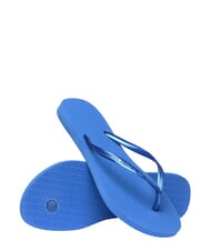 HAVAIANAS SLIM Klapki jaskrawoniebieski - Buty damskie - 4