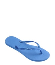 HAVAIANAS SLIM Klapki jaskrawoniebieski - Buty damskie - 3
