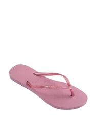HAVAIANAS SQUARE LOGO Klapki r&oacute;że szyfonowe - Buty damskie - 3