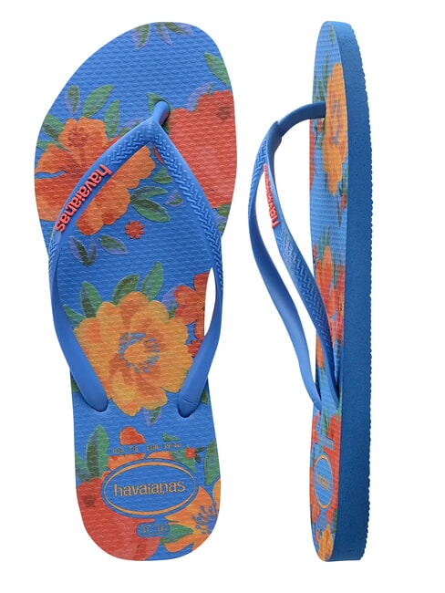 SLIM SUMMER BLISS Klapki jaskrawoniebieski - Buty damskie
