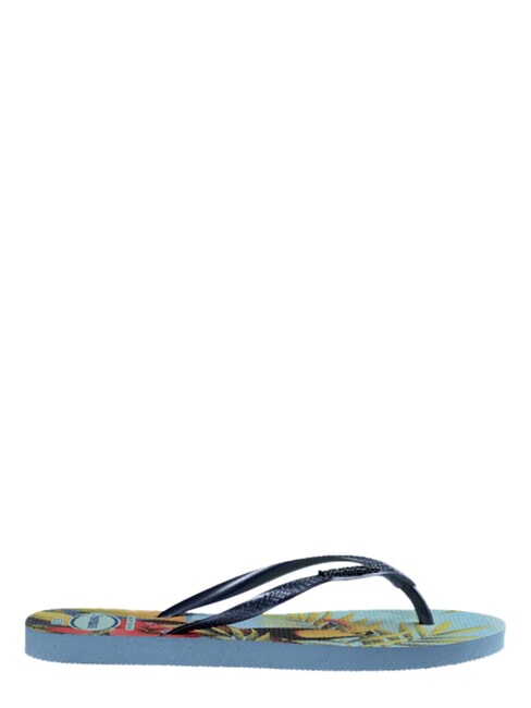  Klapki SLIM TROPICAL niebieski/niebieski - Buty damskie