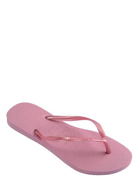 SLIM Klapki r&oacute;że szyfonowe - Buty damskie