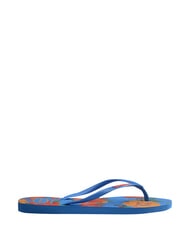 HAVAIANAS SLIM SUMMER BLISS Klapki jaskrawoniebieski - Buty damskie - 2