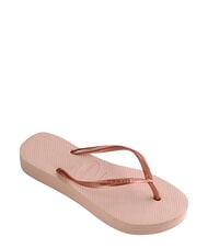 HAVAIANAS SLIM FLATFORM Klapki damskie SLIM FLATFORM balet r&oacute;żowy - Buty damskie - 4