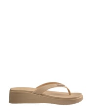 HAVAIANAS HIGH PLATFORM Klapki złoty - Buty damskie - 2
