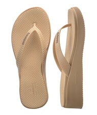 HAVAIANAS HIGH PLATFORM Klapki złoty - Buty damskie - 6