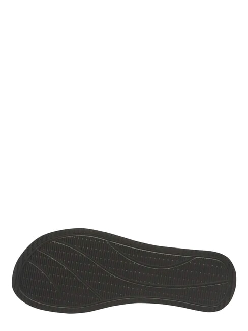 HIGH PLATFORM Klapki CZARNY - Buty damskie