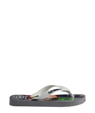 HAVAIANAS MINECRAFT Klapki stalowoszary/biały - Buty dziecięce - 2