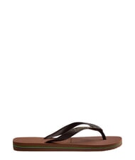 HAVAIANAS BRASIL LOGO Klapki  rdzawy/ciemnobrązowy - Buty uniseks - 2