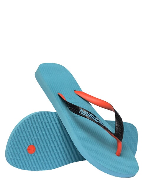 TOP MIX Klapki niebieski - Buty uniseks
