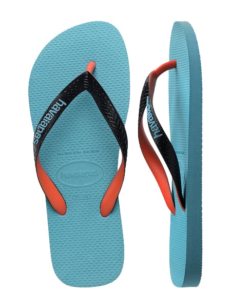 TOP MIX Klapki niebieski - Buty uniseks