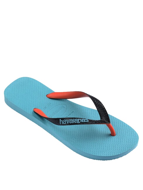 TOP MIX Klapki niebieski - Buty uniseks