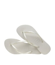 HAVAIANAS SLIM Klapki biały - Buty damskie - 4