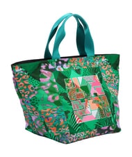 YNOT COLORS BAY Torba na zakupy XL, torba na ramię dżungla - Torby damskie - 2